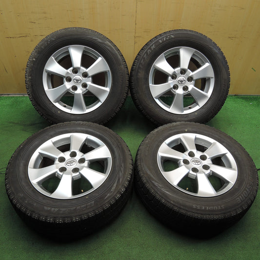[送料無料]キレイ★トヨタ 20系 アルファード ヴェルファイア 純正 215/65R16 スタッドレス ブリヂストン ブリザック VRX 16インチ PCD114.3/5H★3091903クス