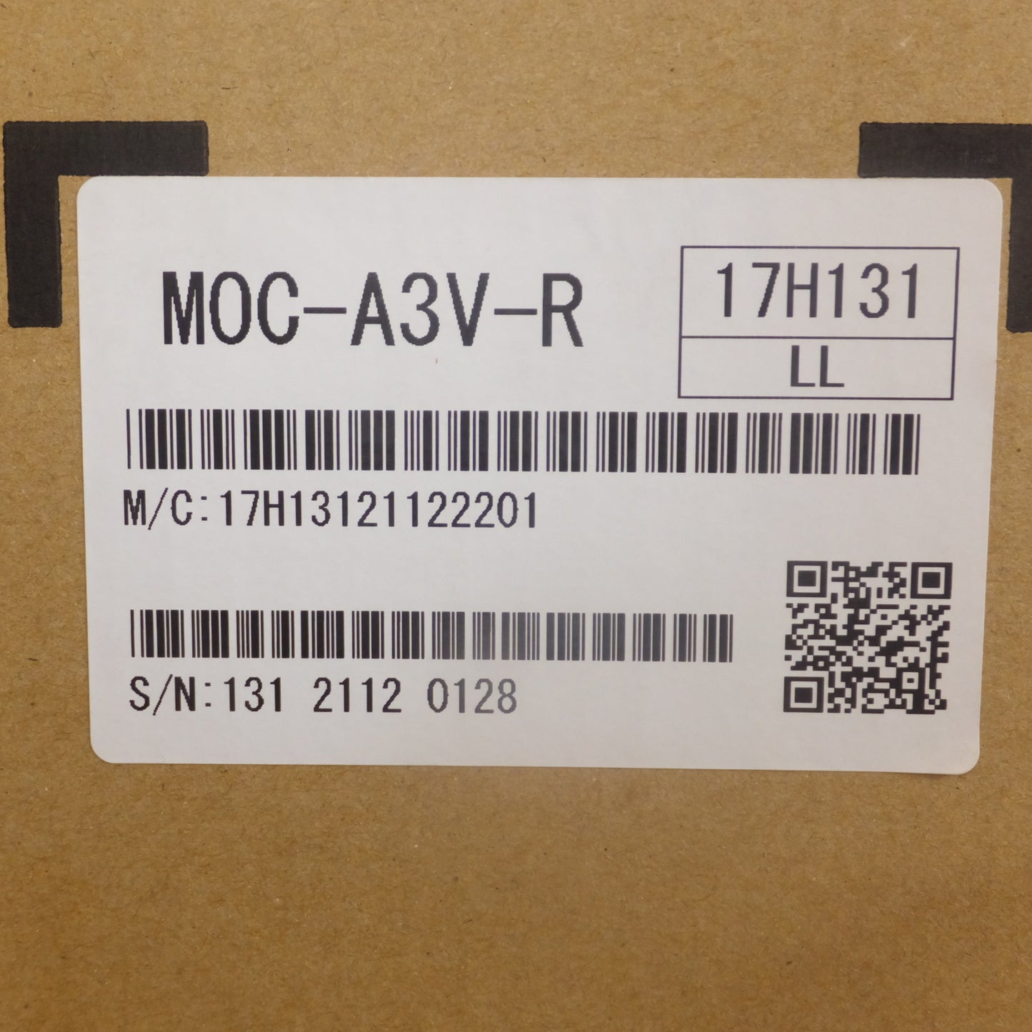 [送料無料]未使用★三菱 MITSUBISHI 2021年製 保護継電器 過電流継電器 MOC-A3V-R★