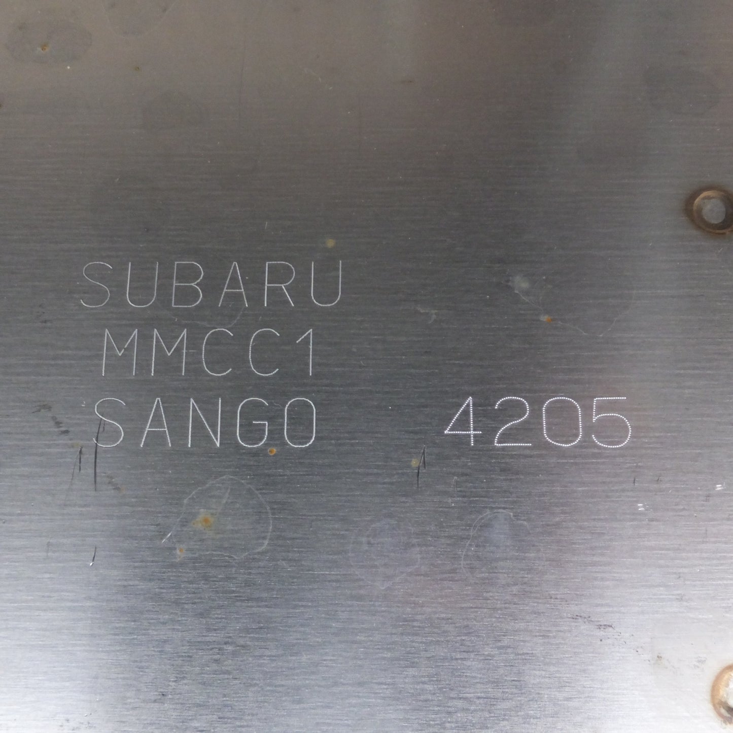 [送料無料] 岐阜発★スバル SUBARU 純正 GR86 ZN8 リアマフラー MMCC1 SANGO 4205　マフラーカッター 付★