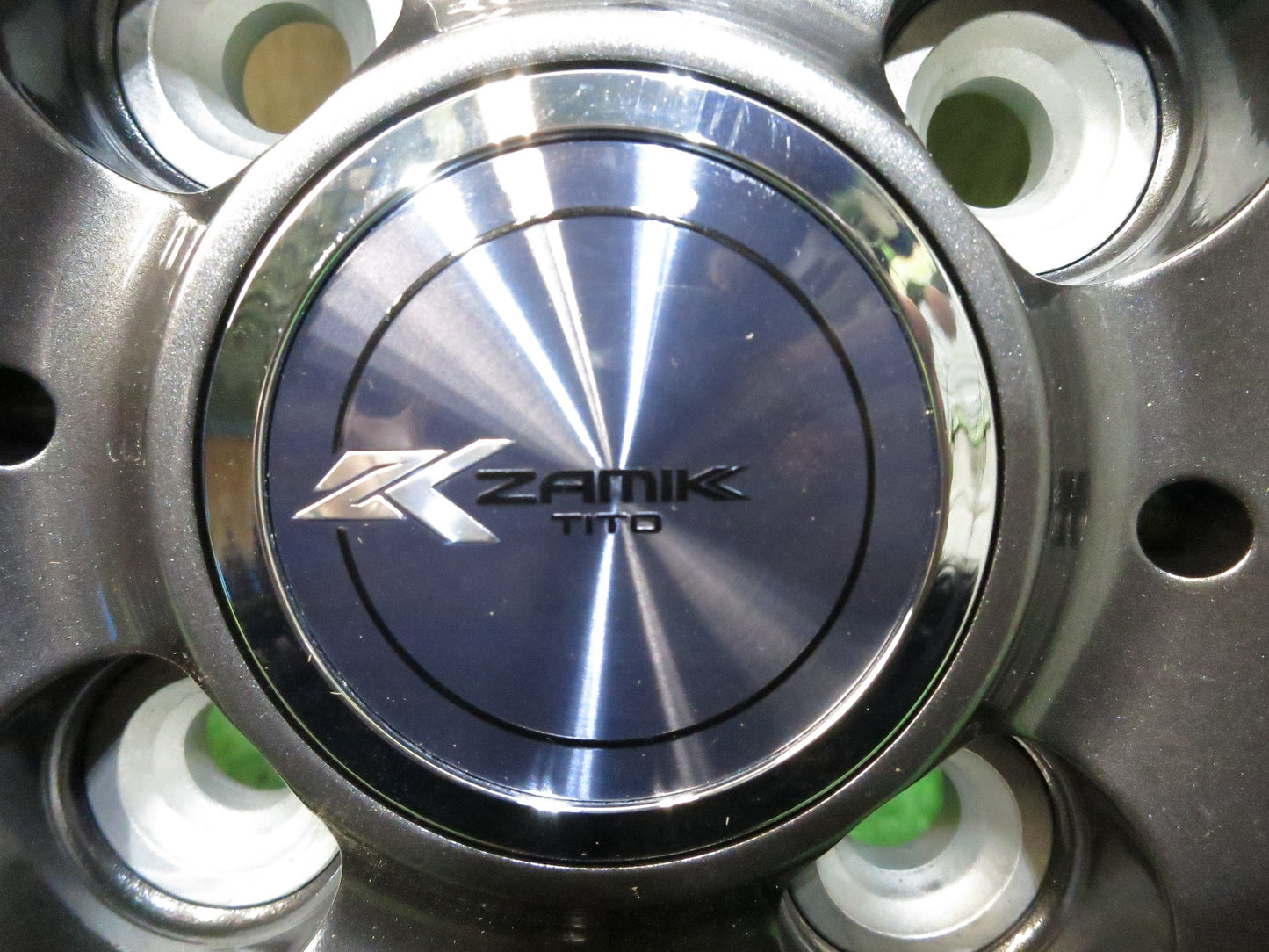 [送料無料]未使用！22年★スタッドレス 155/65R14 ブリヂストン ブリザック VRX2 ZAMIK TITO 社外 アルミ 14インチ PCD100/4H★2122106Hス