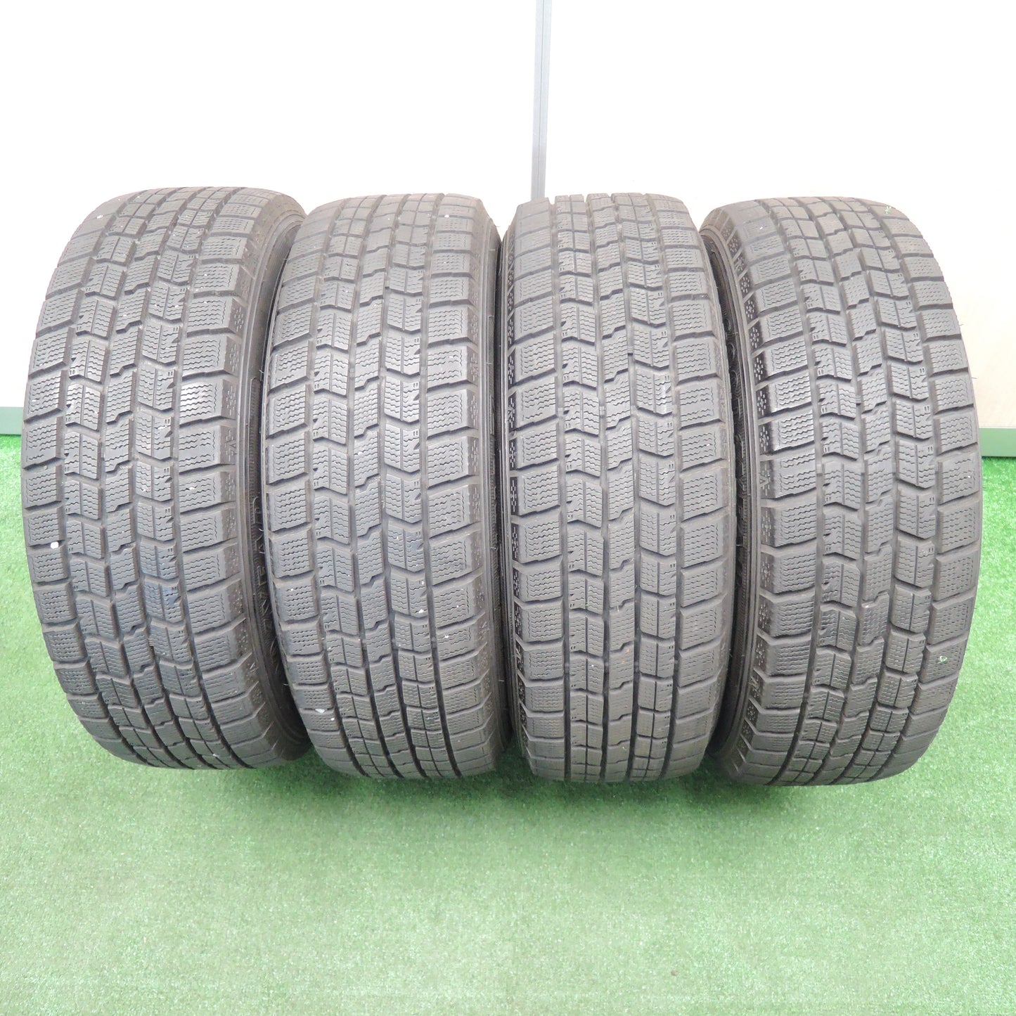 *送料無料*バリ溝！21年！キレイ！9分★スタッドレス 185/60R15 グッドイヤー アイスナビ7 ravrion RS01 ラブリオン 15インチ PCD100/5H★3120101TNス
