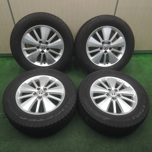 [送料無料]バリ溝！8.5分★ホンダ エリシオン 純正 225/65R17 スタッドレス ケンダ アイステック ネオ 17インチ PCD114.3/5H★3111307SYス