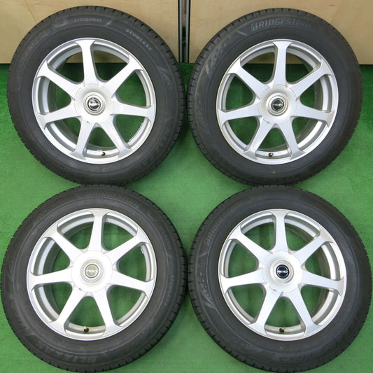 *送料無料* バリ溝!21年!9.5分★スタッドレス 215/60R17 ブリヂストン ブリザック VRX3 FEID 17インチ PCD100 114.3/5H マルチ★4022007イス