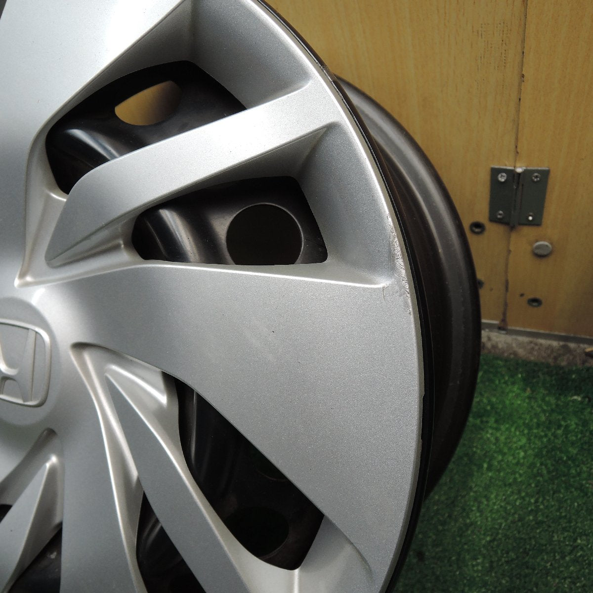 [送料無料]キレイ★ホンダ GK系 フィット 純正 スチール ホイール 14インチ 14×5.5J PCD100/4H★3072803Hホ