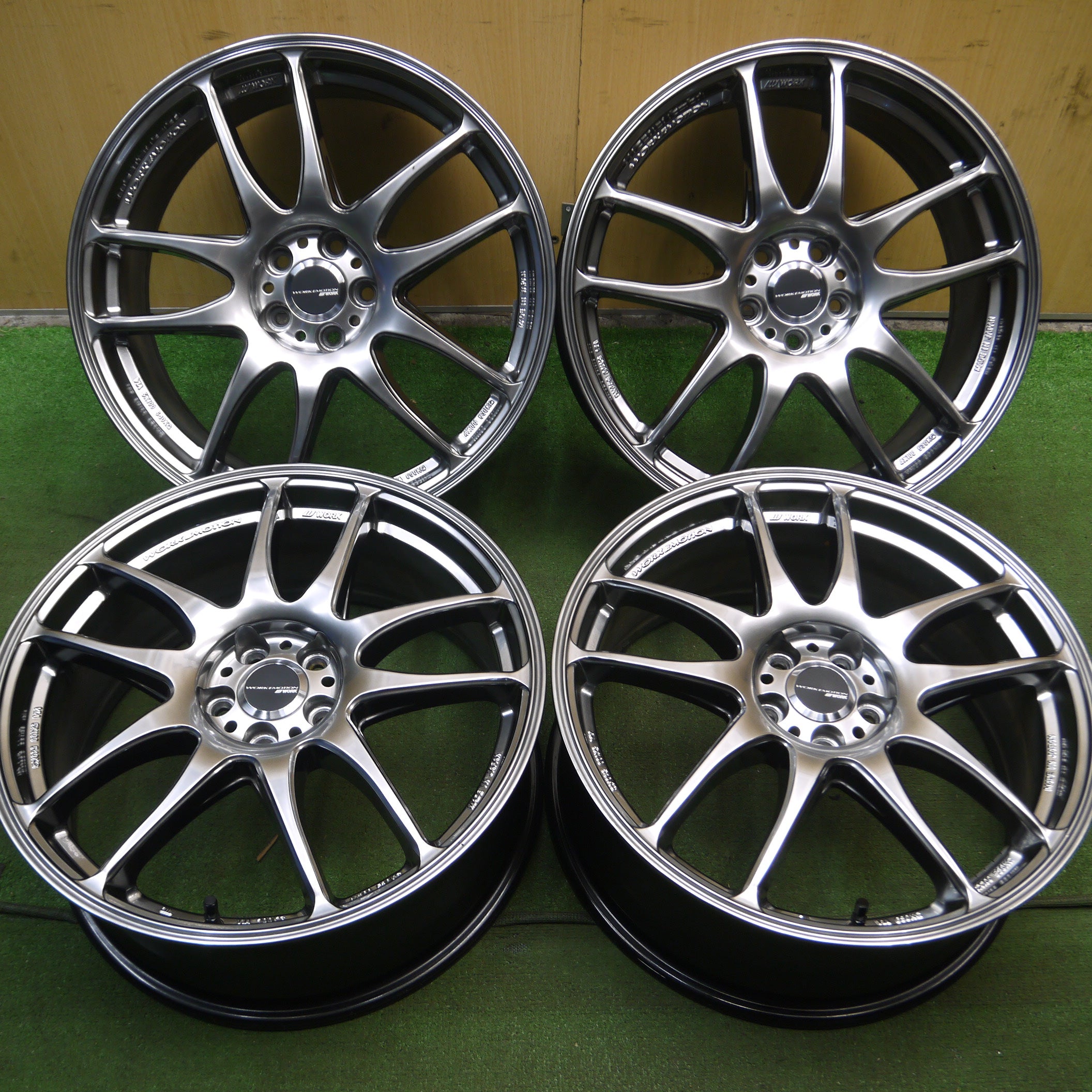 送料無料*キレイ☆WORK EMOTION Kiwami EMT-KWM ホイール 18インチ 18 送料無料*キレイ☆WORK EMOTION Kiwami EMT-KWM ホイール 18インチ 18