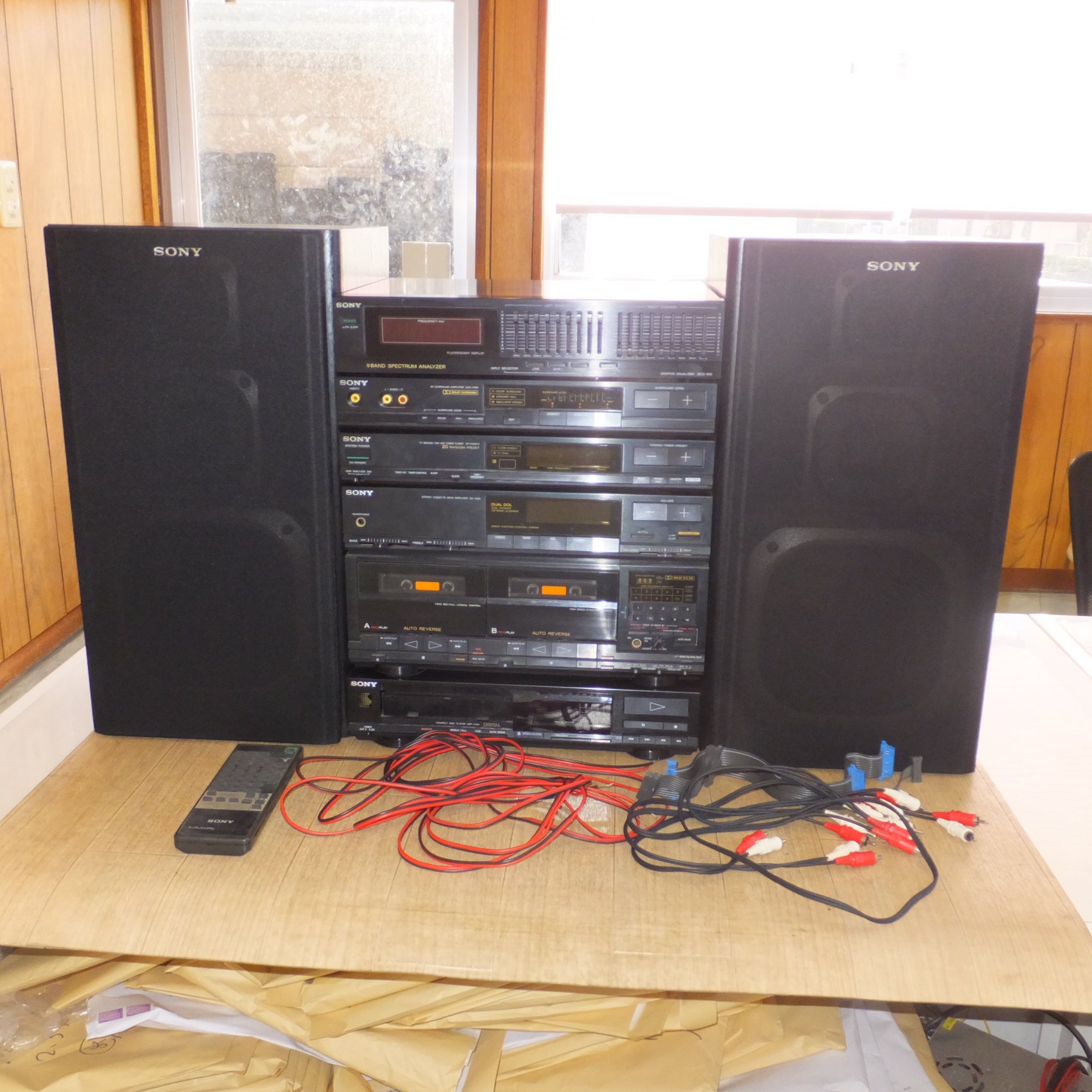 送料無料]現状品 ジャンク☆ソニー SONY システムコンポ セット LBT