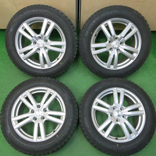 *送料無料* バリ溝!22年!キレイ!ほぼ10分★スタッドレス 215/60R17 ダンロップ ウインターマックス WM02 DUFACT デュファクト 17インチ PCD114.3/5H★4020901イス