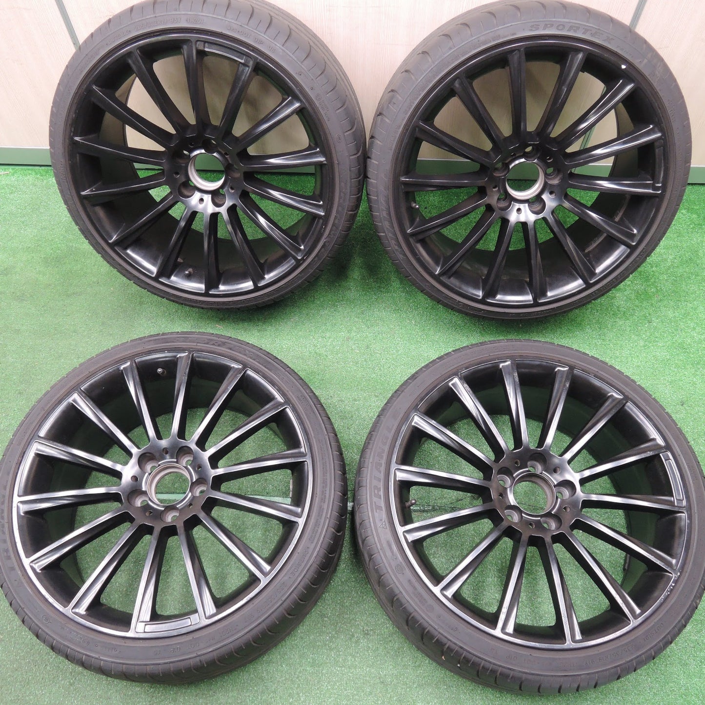 [送料無料]4本価格★ベンツ Cクラス W205 W204 AMG タイプ 235/35R19 265/30R19 トライアングル SPORTEX TSH11 19インチ PCD112/5H★3110404TNノ
