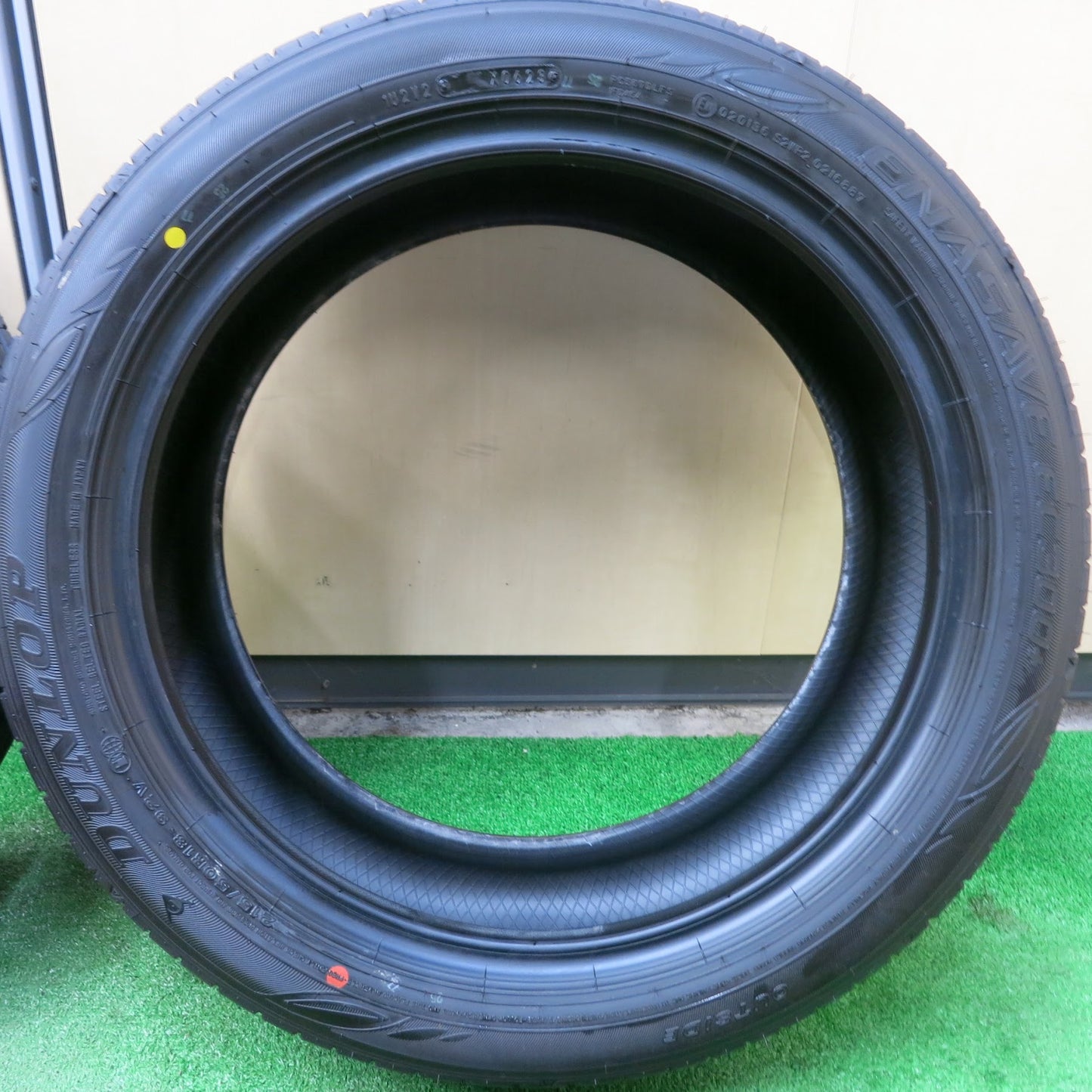 [送料無料]新車外し！23年★215/50R18 ダンロップ エナセーブ EC300+ タイヤ 18インチ ヤリスクロス CX-3 等★3031808ヒノタ