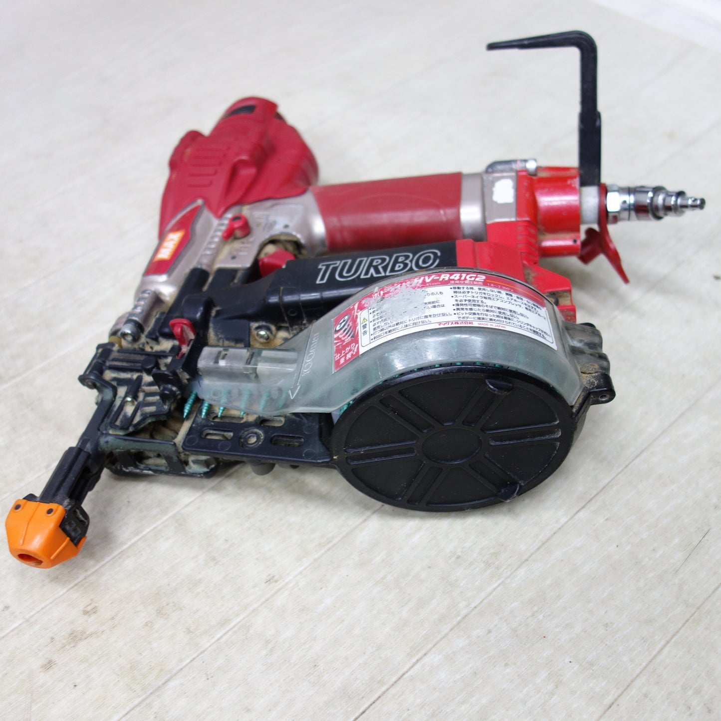 [送料無料] ◆MAX マックス ねじ打機 HV-R41G2 高圧 ターボドライバ エアツール◆