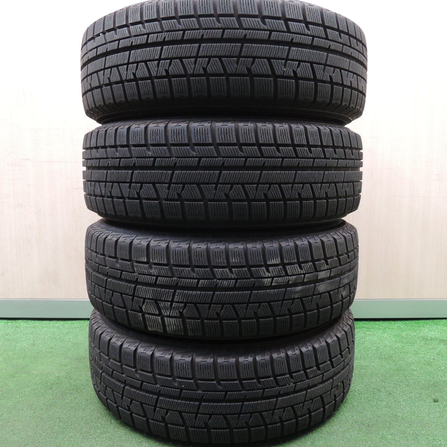*送料無料*バリ溝！9分★スタッドレス 195/65R15 ヨコハマ アイスガード iG50 プラス MiLLOUS ミルアス 15インチ PCD114.3/5H★4010206HAス