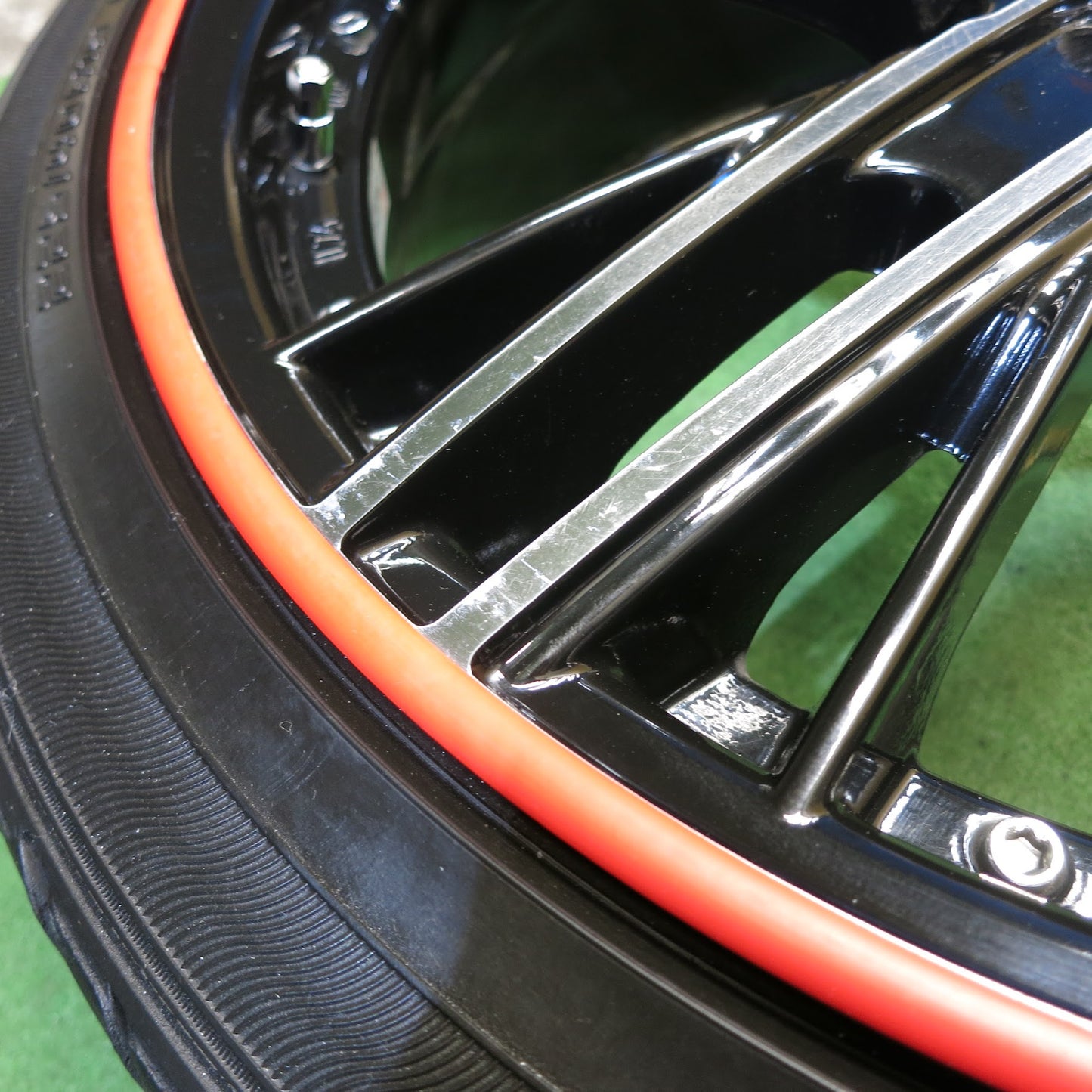 [送料無料]4本★Lxryhanes agreeser AG-014 OZ 225/40R19 245/35R19 ラグジーヘインズ アグレッサー ダンロップ LE MANS LM704 19インチ PCD14.3/5H★3032711Hノ