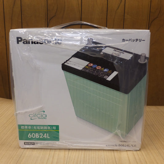 *送料無料*岐阜発 未使用★パナソニック Panasonic カーバッテリー サークラ circla Blue Battery N-60B24L/CR　標準車(充電制御車)用★