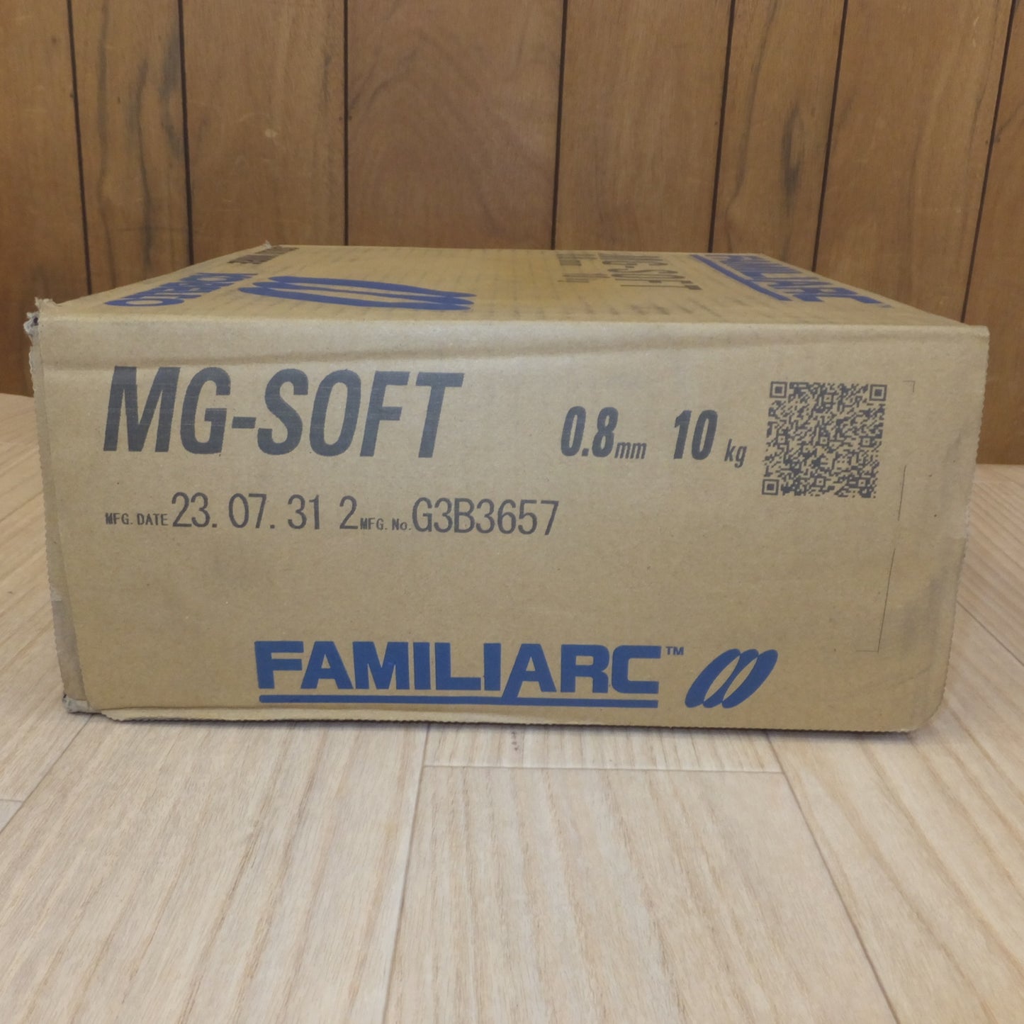 [送料無料] 未使用★神戸製鋼所 KOBELCO 軟鋼ソリッドワイヤ FAMILIARC MG-SOFT 0.8mm 10kg★