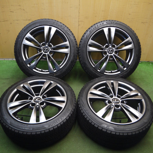 *送料無料*バリ溝!キレイ!9.5分★レクサス等 225/45R17 スタッドレス ブリヂストン ブリザック VRX2 社外 アルミ 17インチ PCD114.3/5H★4010512Hス