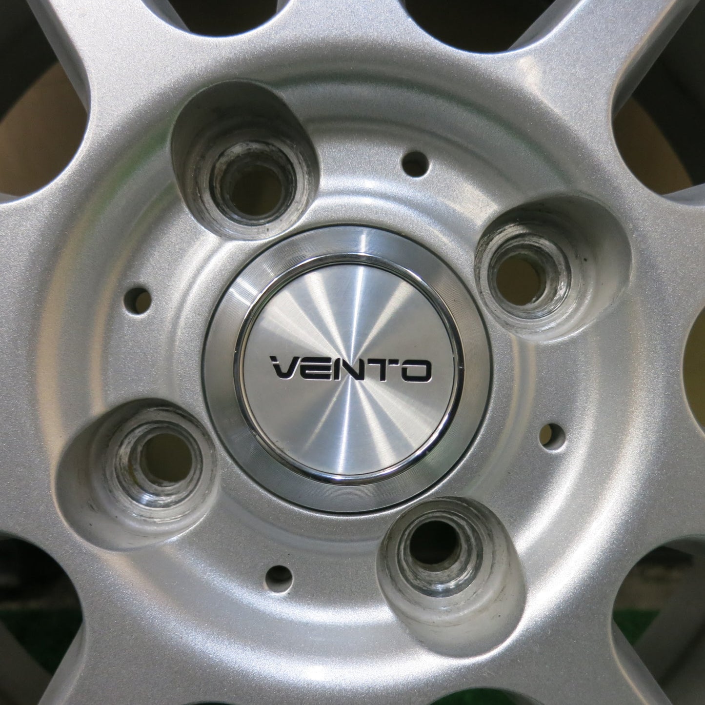 [送料無料]バリ溝！キレイ！9分★スタッドレス 155/65R14 トーヨー ガリット G5 VENTO 社外 アルミ 14インチ PCD100/4H★3041503ヒス