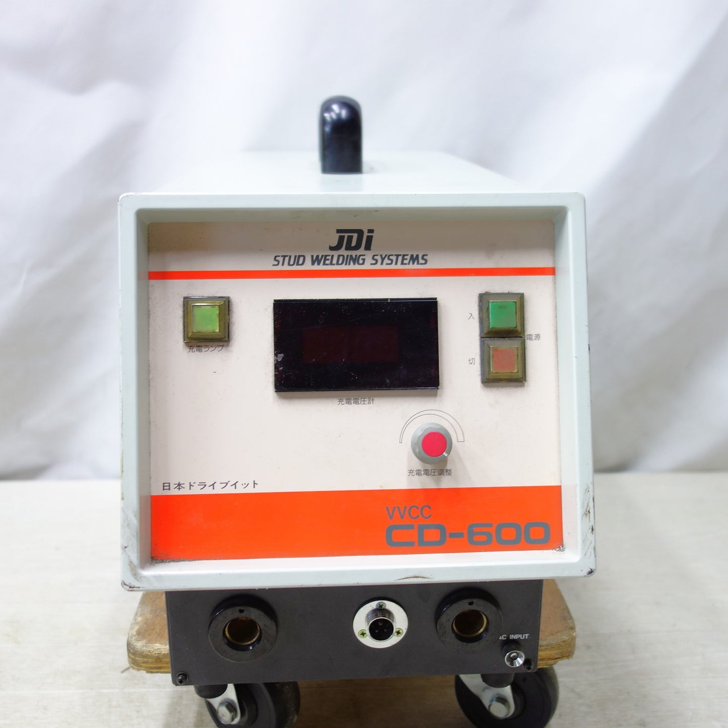 [送料無料] ◆日本ドライブイット JDI STUD WELDING スタッド溶接機 CD-600 溶接機 1993年製 100V 50/60Hz◆