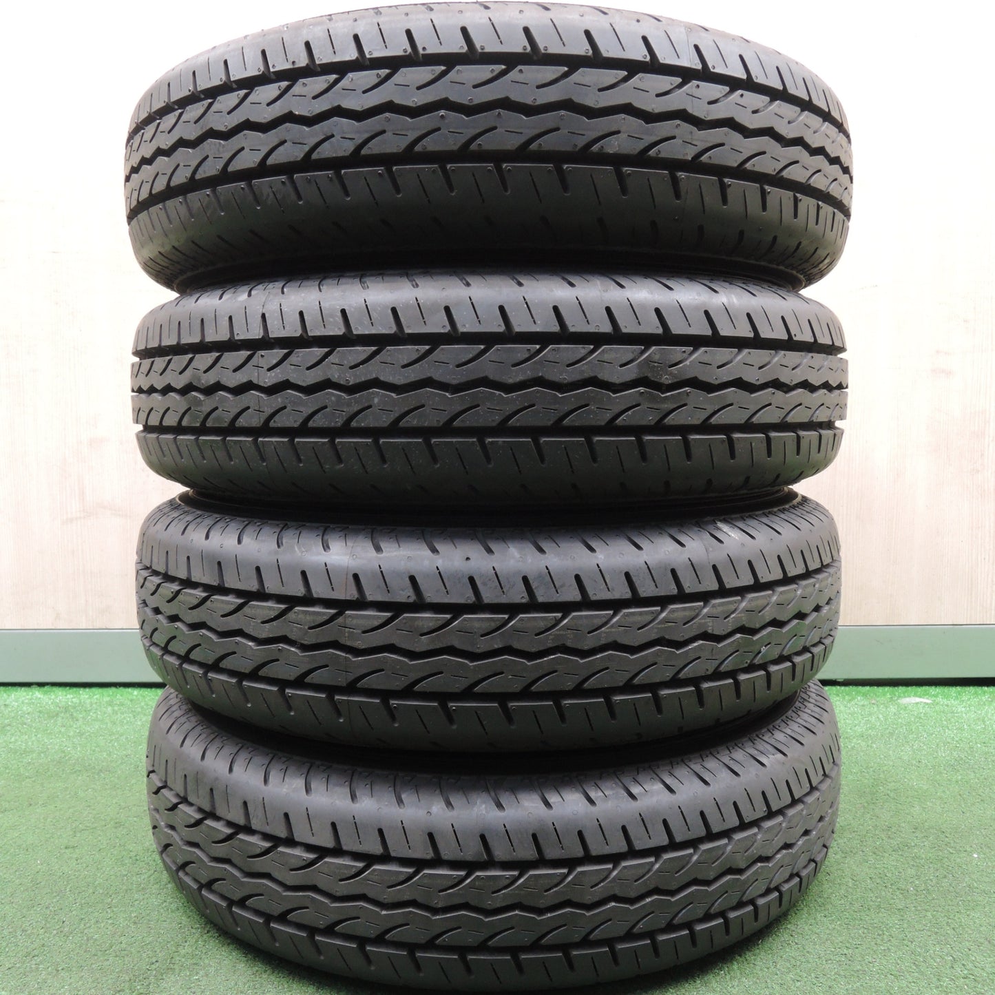 *送料無料* 新車外し！22年★ホンダ N-VAN 純正 スチール 145/80R12 80/78N ヨコハマ JOB RY52 Nバン PCD100/4H★4022509HAノ