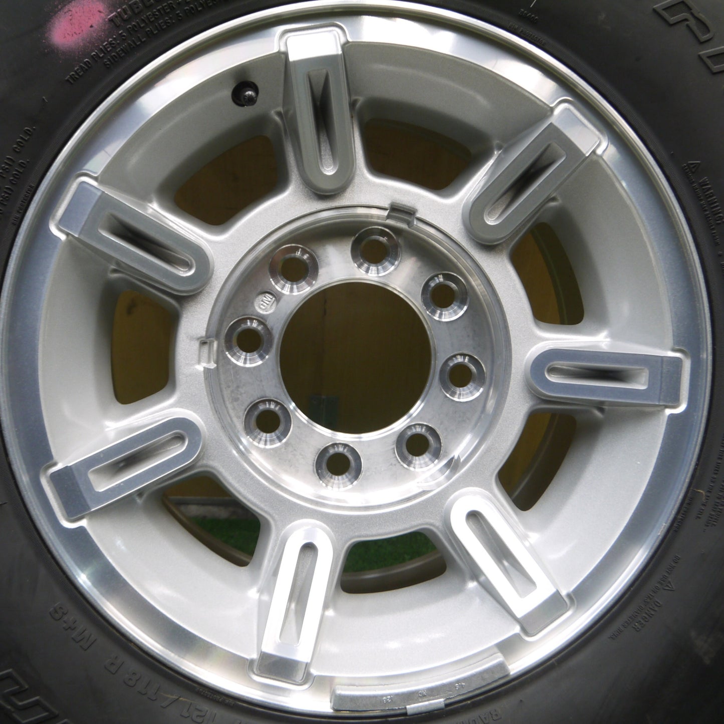 *送料無料* 新車外し★ハマー H2 純正 315/70R17 121/118R BFグッドリッチ All-Terrain T/A KO 17インチ PCD165.1/8H★4022601クノ
