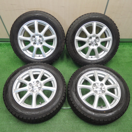 [送料無料]バリ溝！キレイ！9.5分★スタッドレス 175/65R15 ダンロップ ウインターマックス WM01 DUFACT デュファクト 15インチ PCD100/4H★3092401NJス