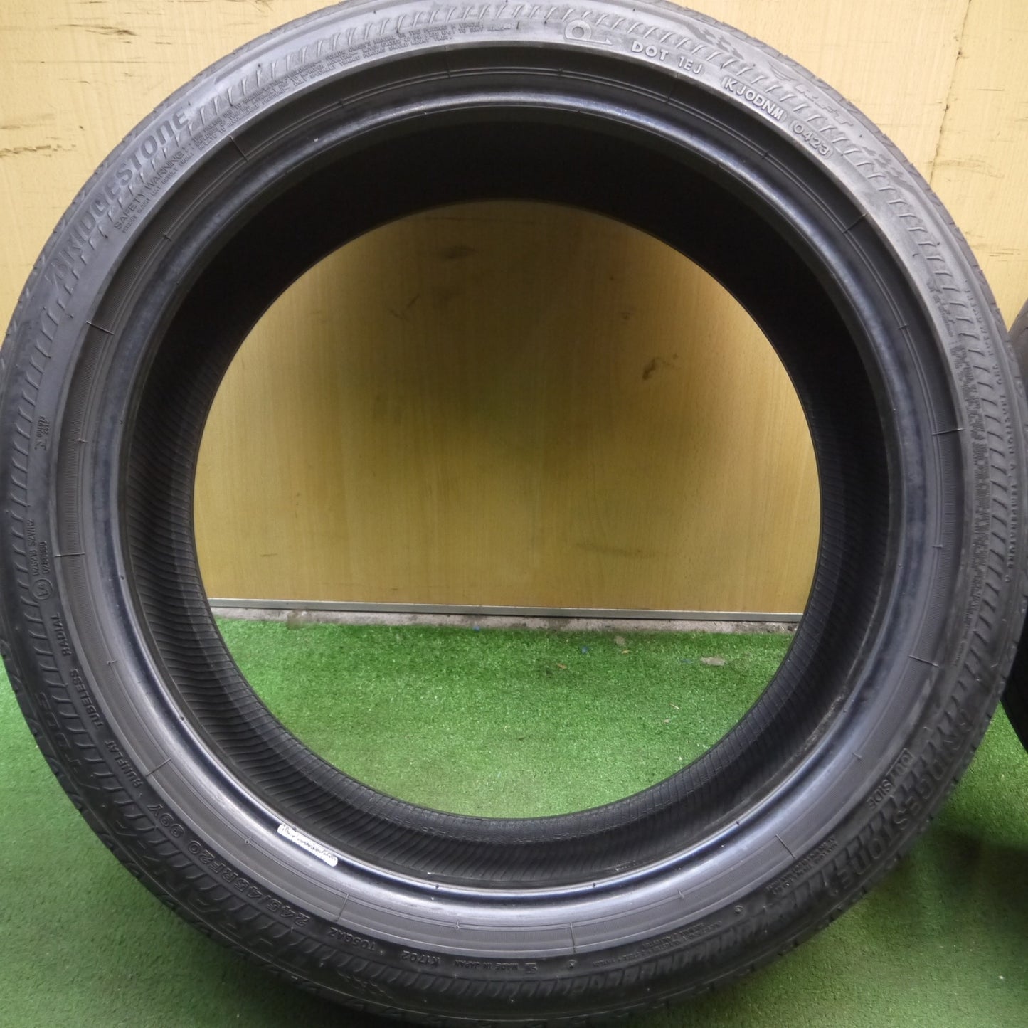 *送料無料* 4本価格！23年★245/45R20 ブリヂストン トランザ T005 ランフラット タイヤ 20インチ BMW レクサス 等★4031210Hノタ