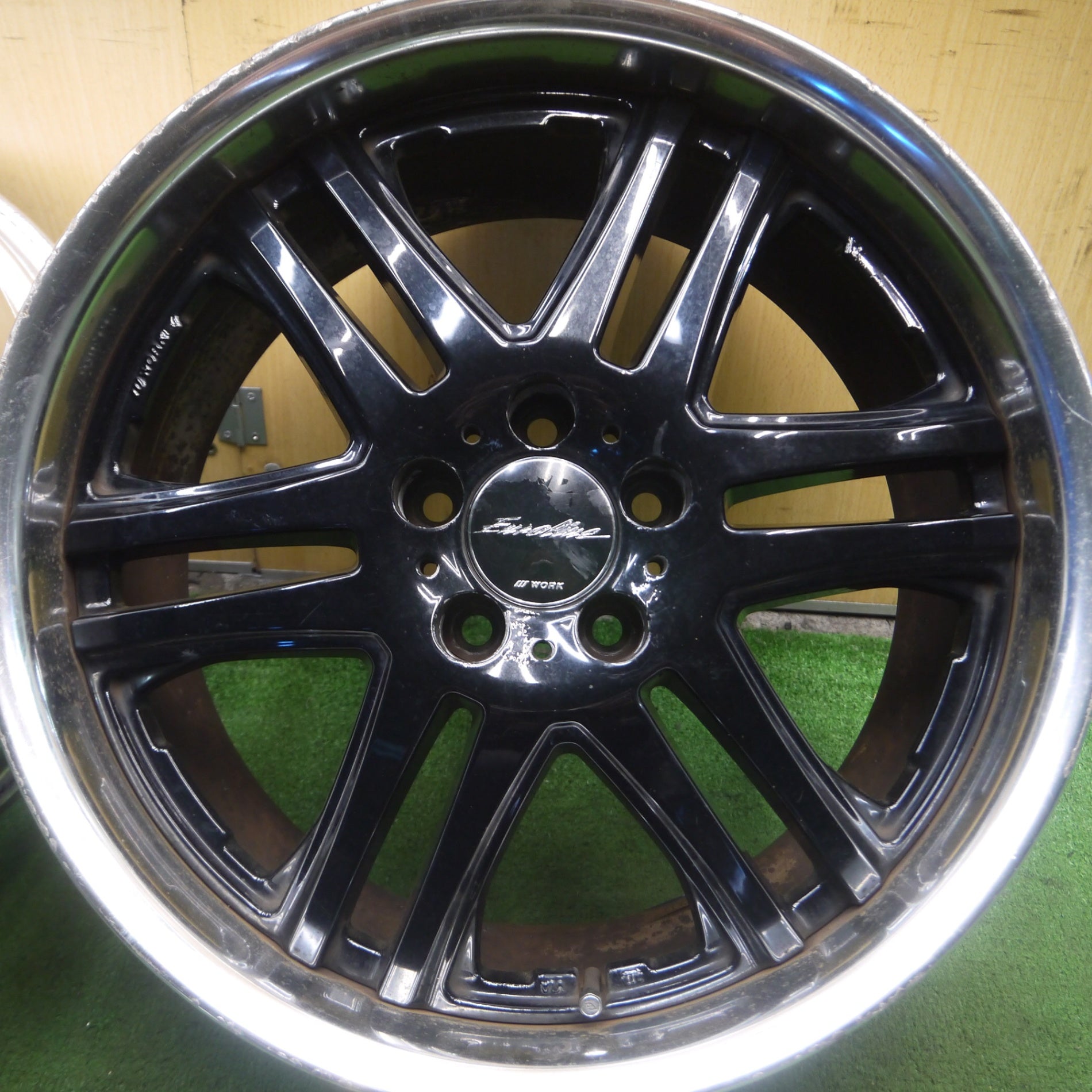 送料無料* 4本価格☆WORK Euroline ETR ワーク ユーロライン ホイール