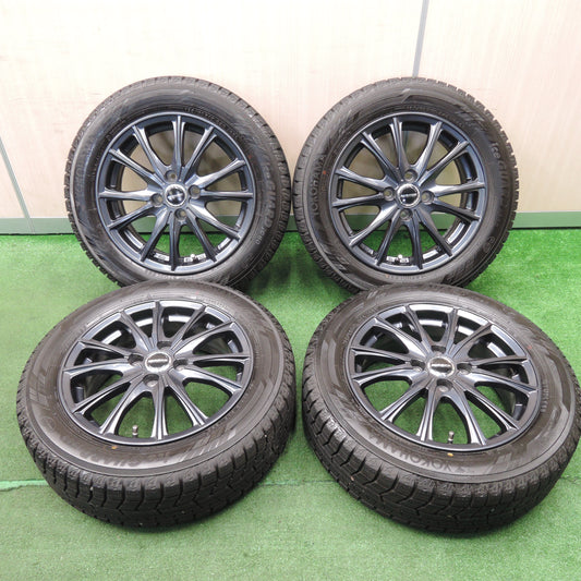 *送料無料*超バリ溝！21年！キレイ！ほぼ10分★スタッドレス 185/60R15 ヨコハマ アイスガード iG60 WAREN ヴァーレン 15インチ PCD100/4H★4011504NJス