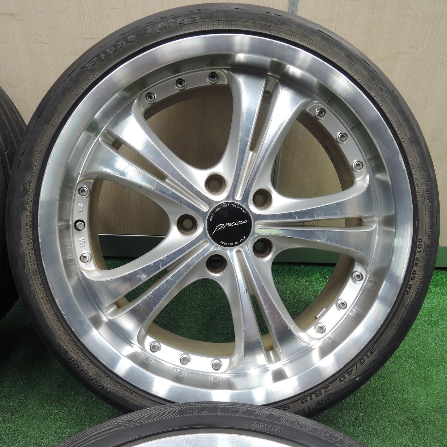 [送料無料]4本価格★Precious 215/40R18 ピンソ タイヤ PS91 グッドイヤー イーグル LS EXE プレシャス 18インチ PCD114.3/5H★3110904SYノ