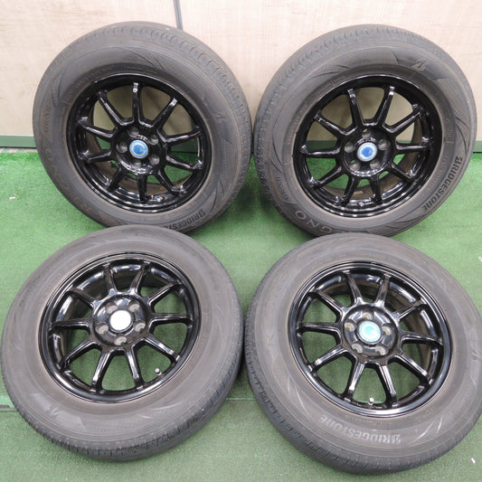 *送料無料* 4本価格!20年★プリウス 等 195/65R15 ブリヂストン レグノ GR-X2 AL 社外 アルミ 15インチ PCD100/5H★4021707HAノ
