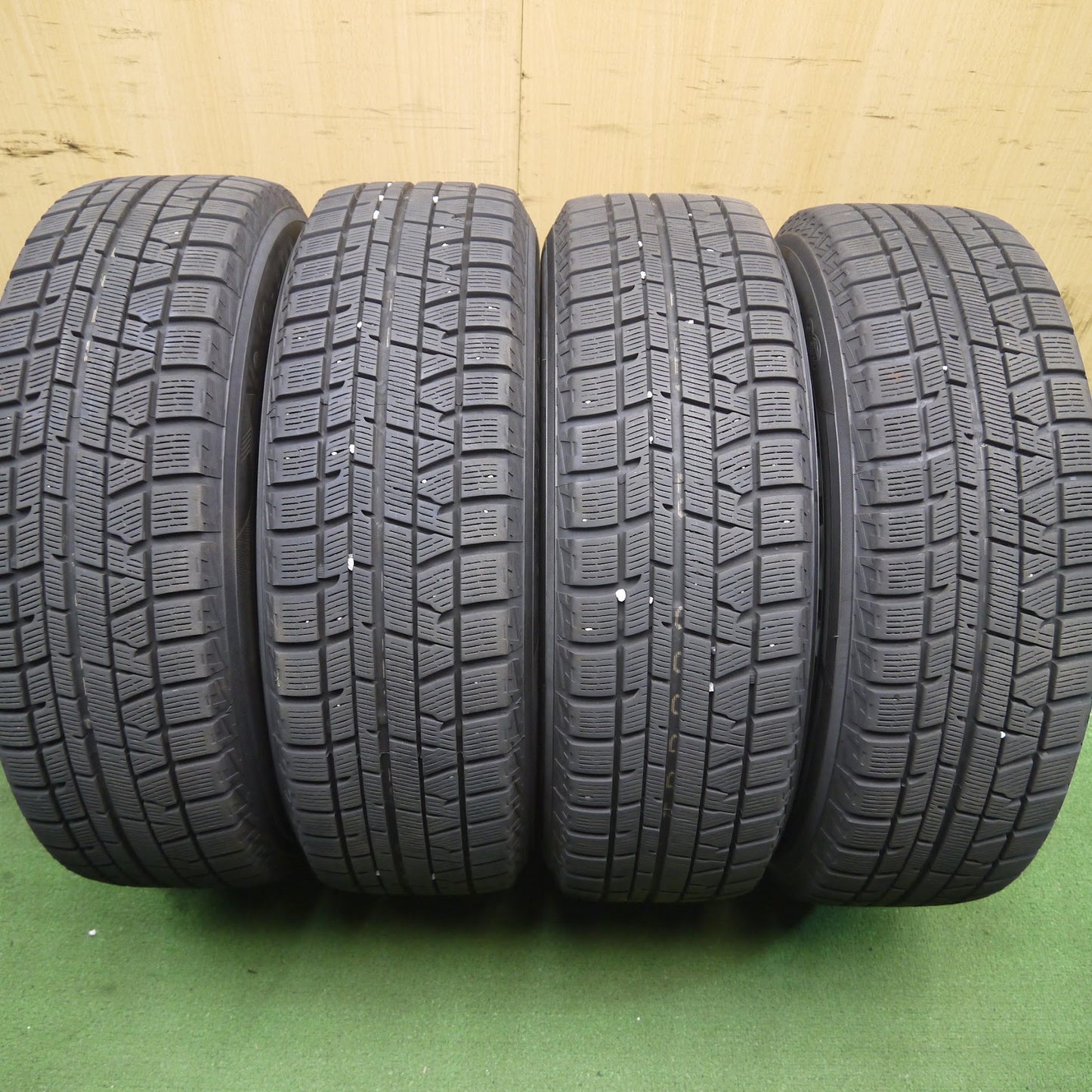 [送料無料]バリ溝！20年！綺麗！9.5分★スタッドレス 195/65R15 ヨコハマ アイスガード iG50 プラス VELVA SPORTZ ヴェルヴァ 15インチ PCD114.3/5H★3071002Hス