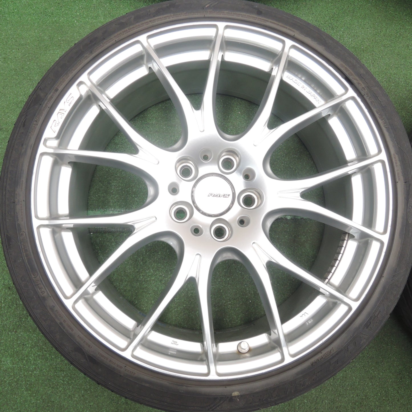 *送料無料* 4本価格★RAYS HOMURA 2X7 225/40R19 グッドイヤー イーグル LS EXE レイズ ホムラ 19インチ PCD114.3/5H★4021714HAノ