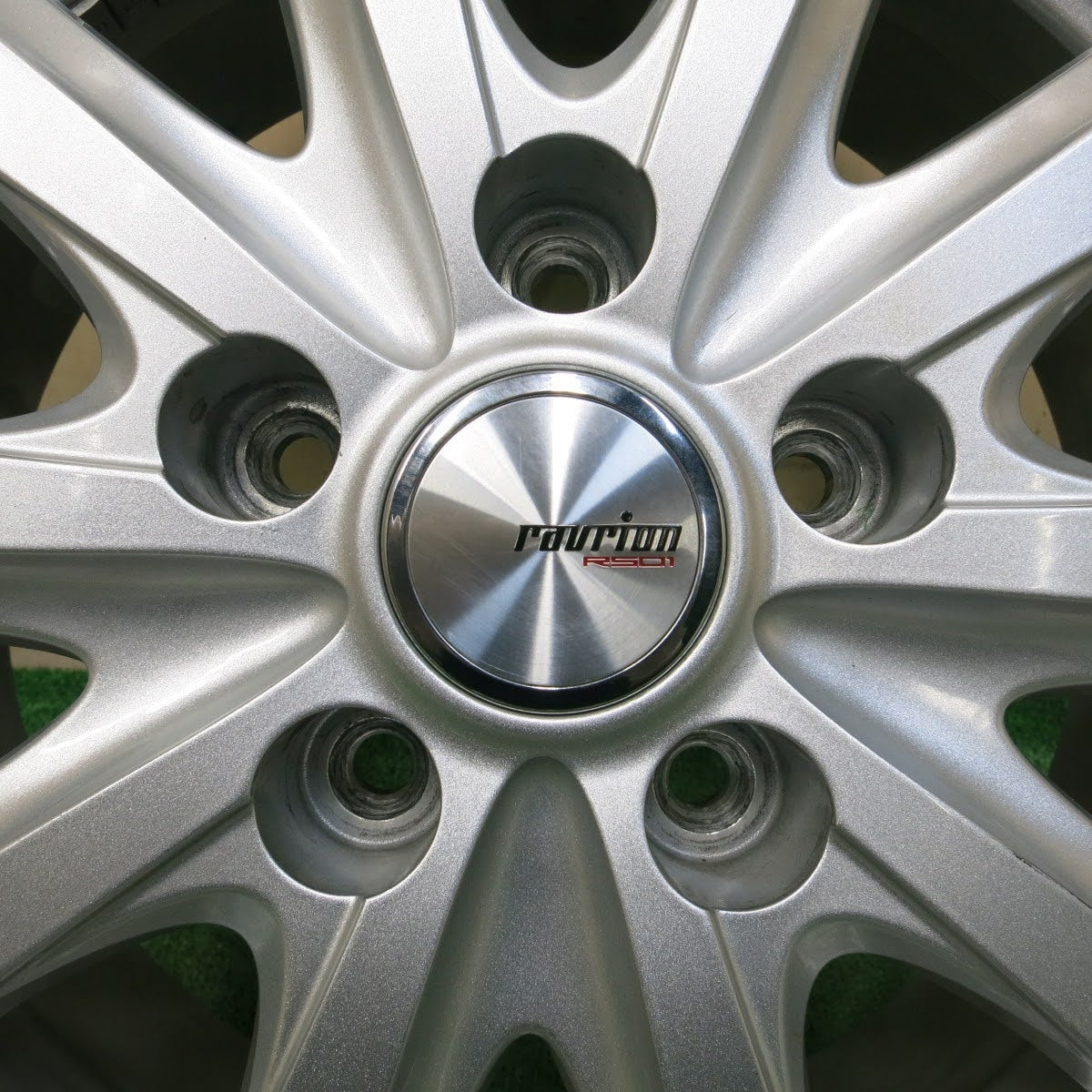 送料無料]キレイ☆ravrion RS01 ラブリオン ホイール 15インチ 15×6J