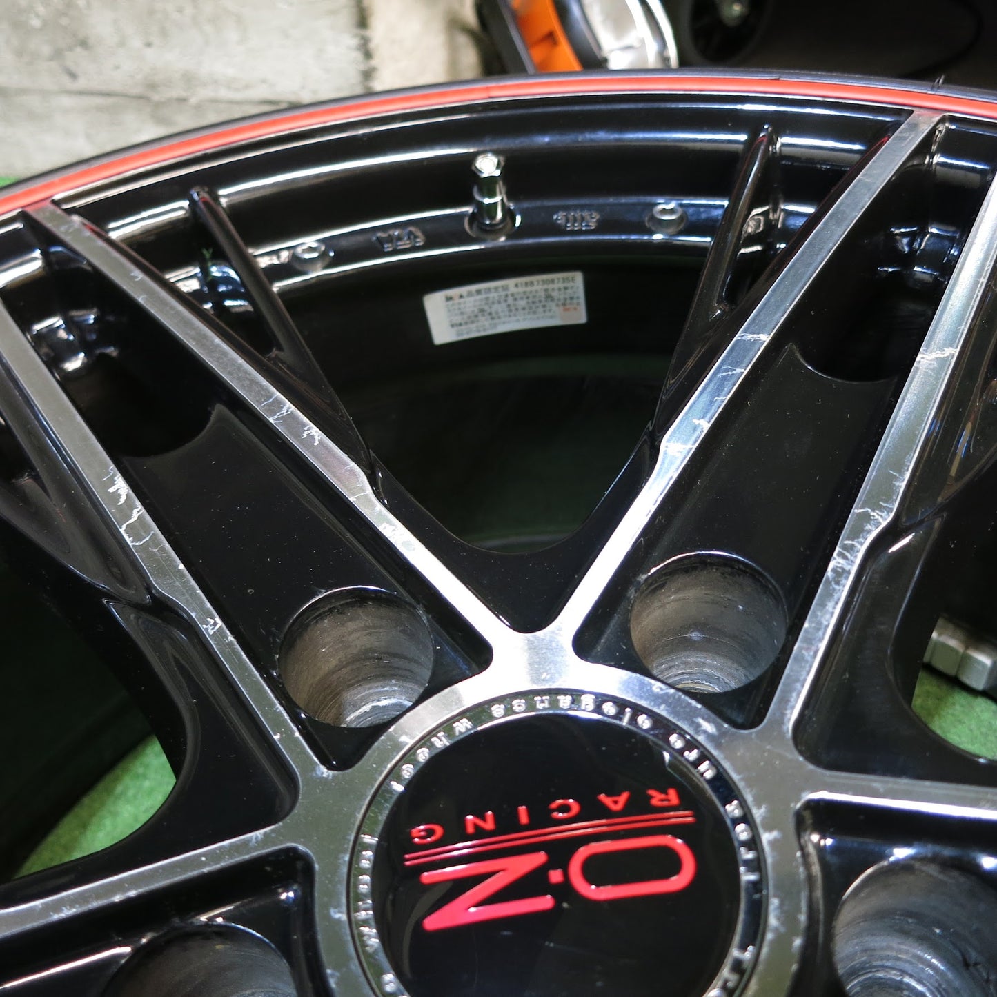 [送料無料]4本★Lxryhanes agreeser AG-014 OZ 225/40R19 245/35R19 ラグジーヘインズ アグレッサー ダンロップ LE MANS LM704 19インチ PCD14.3/5H★3032711Hノ