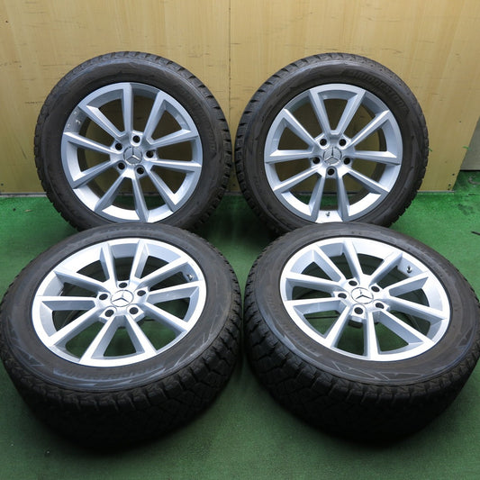 *送料無料* バリ溝!キレイ!9.5分★ベンツ ゲレンデ 等 275/50R20 スタッドレス ブリヂストン ブリザック DM-V2 社外 アルミ PCD130/5H★4021603KKス
