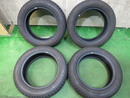 [送料無料]バリ溝！21年！ほぼ10分★スタッドレス 155/65R14 ヨコハマ アイスガード iG50 プラス タイヤ 14インチ N-BOX タント ムーブ ワゴンR 等★2111609Hスタ