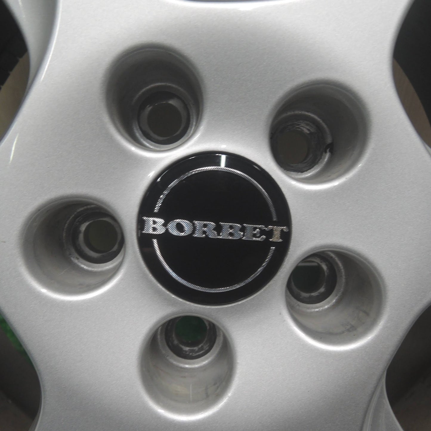 [送料無料]バリ溝！キレイ！8.5分★ワーゲン 等 185/65R14 スタッドレス トーヨー ガリット G5 BORBET ボルベット 14インチ PCD100/5H★3101709SYス