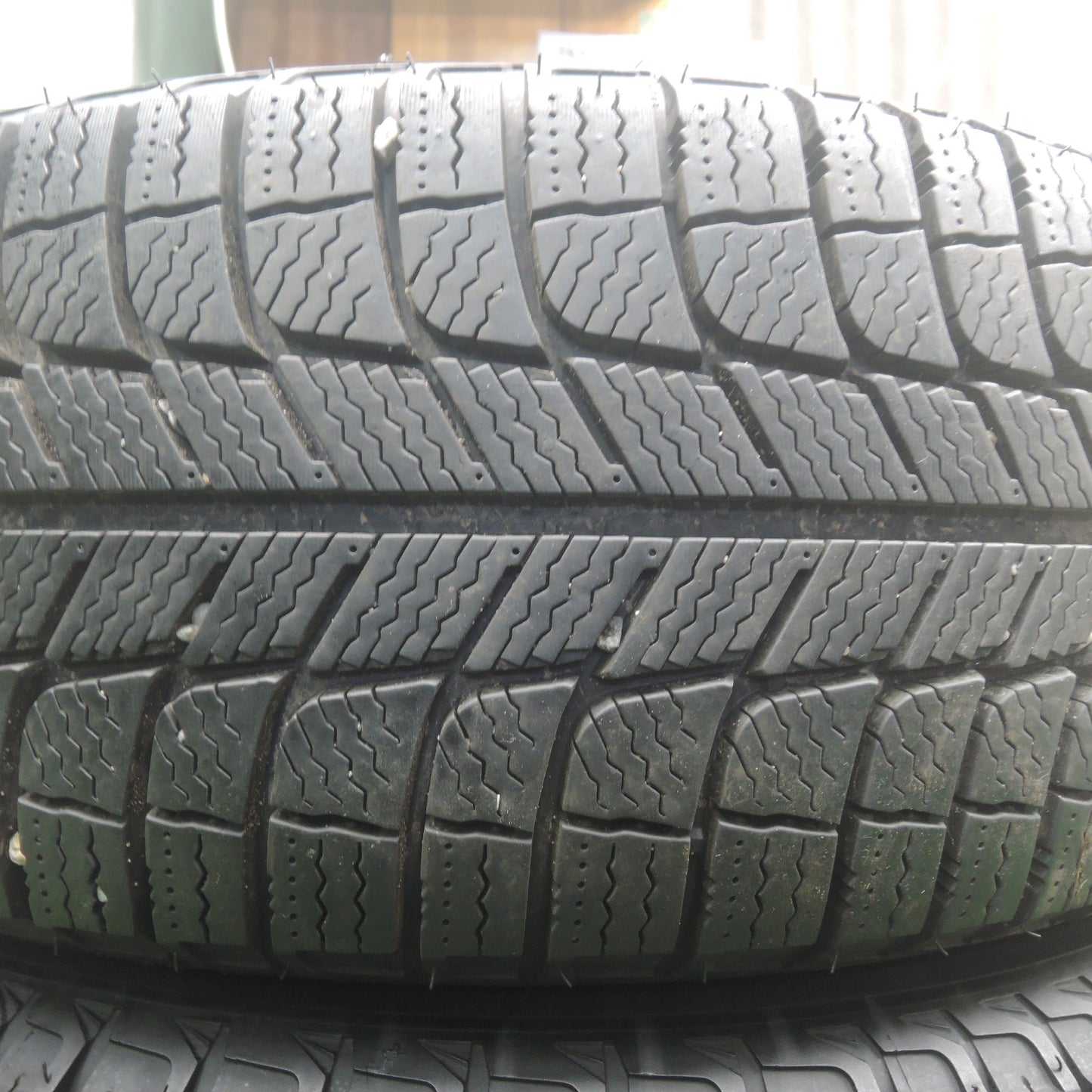 *送料無料*バリ溝！9.5分★ホンダ FD3 シビック 純正 205/55R16 スタッドレス ミシュラン X-ICE XI3 16インチ PCD114.3/5H★3110901NJス