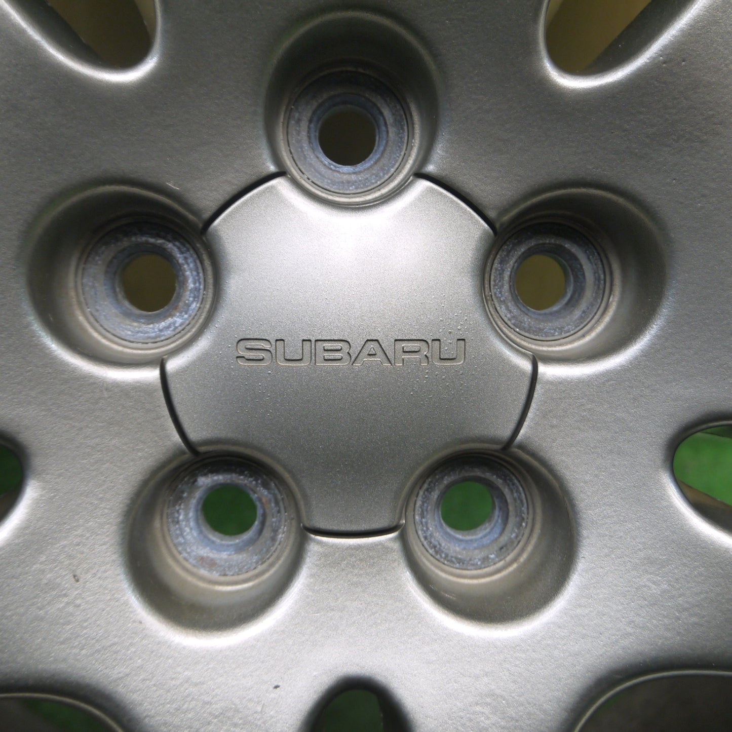 *送料無料* キレイ★スバル レガシィ 純正 215/45R17 ヨコハマ Earth-1 17インチ PCD100/5H★4031207Hノ