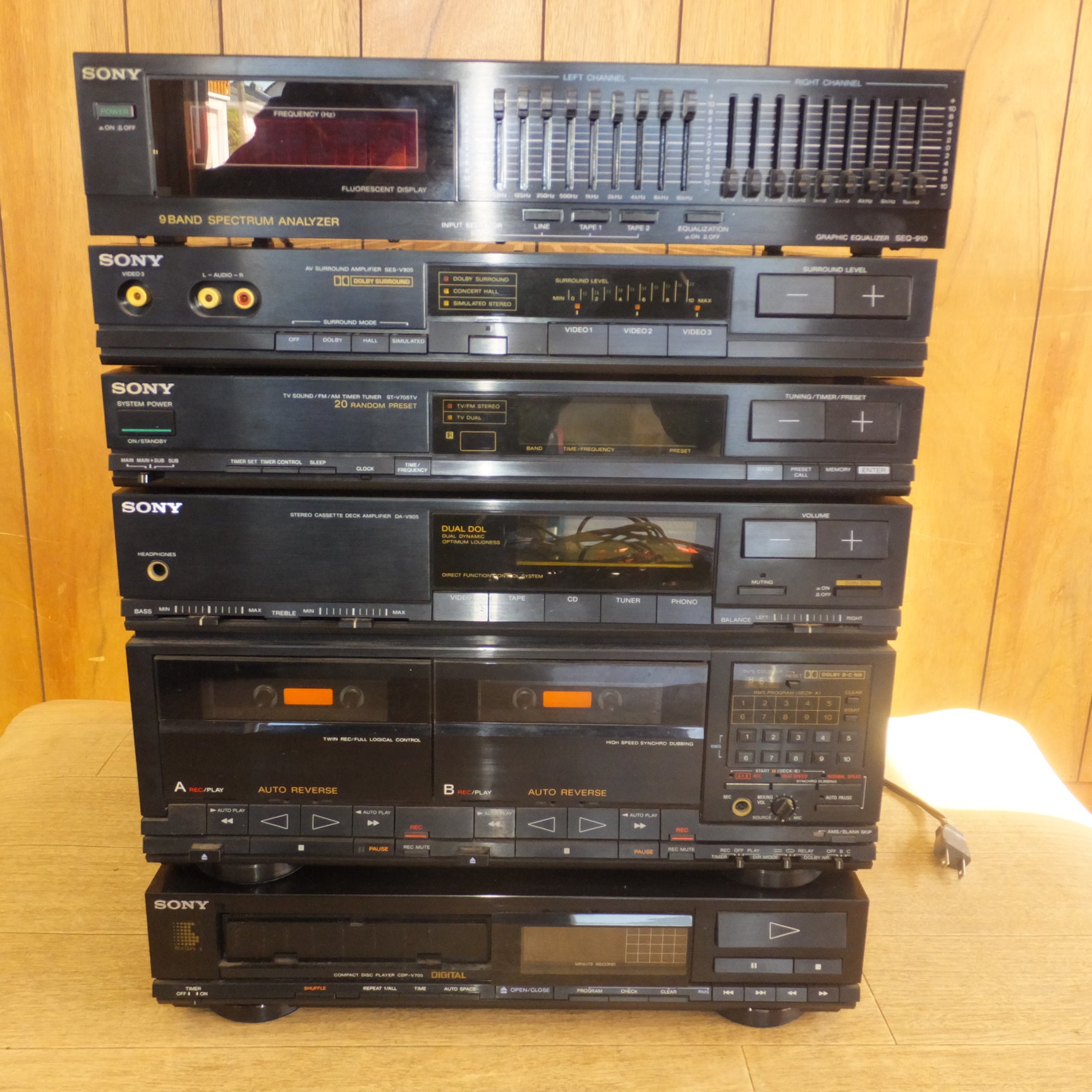送料無料]現状品 ジャンク☆ソニー SONY システムコンポ セット LBT 
