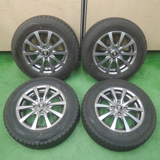 *送料無料*バリ溝！キレイ！9.5分以上★スタッドレス 175/70R14 ダンロップ ウインターマックス WM01 MANARAY SPORT マナレイ 14インチ PCD100/4H★3121302SYス