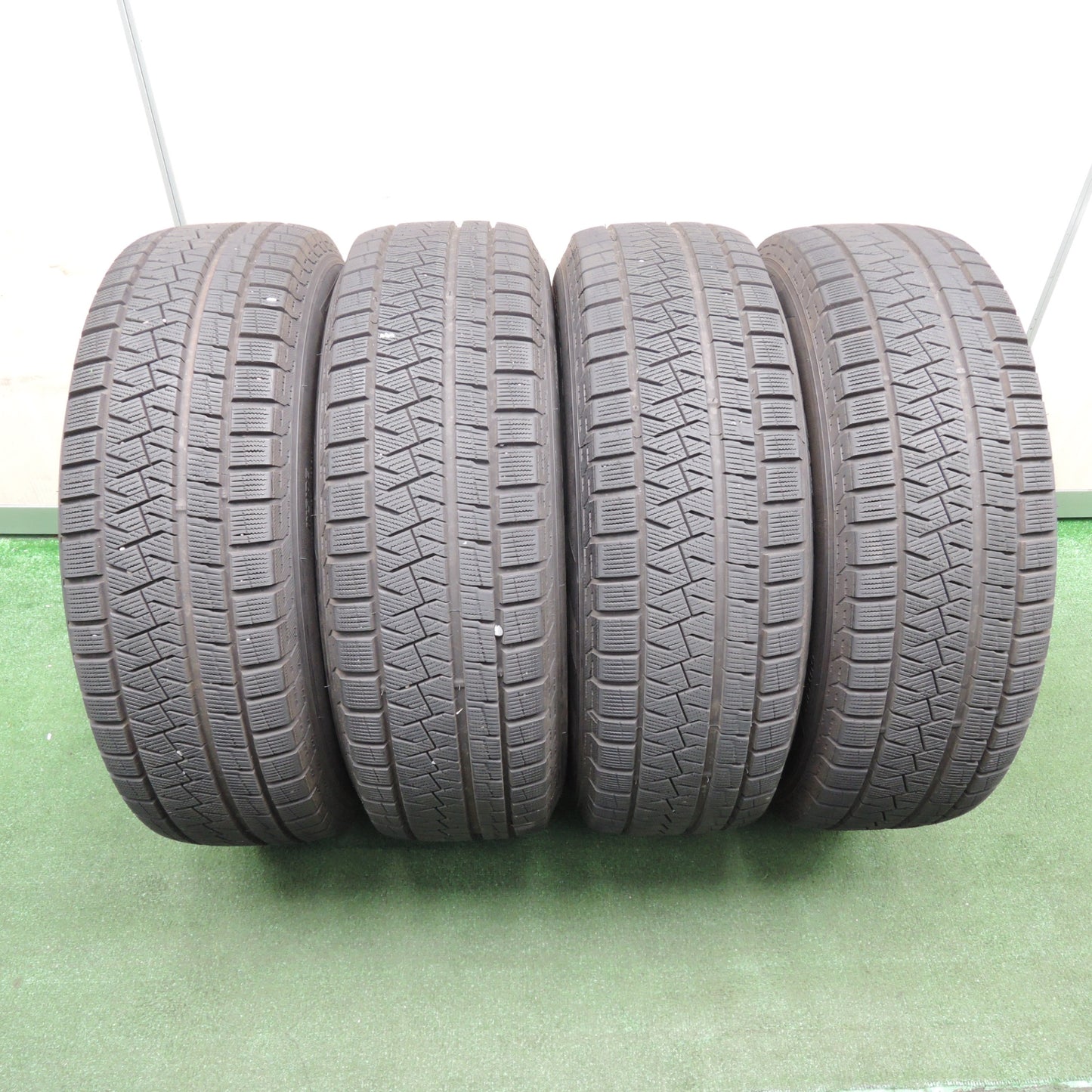 *送料無料* バリ溝！20年！キレイ！9分★スタッドレス 225/65R17 ピレリ アイスアシンメトリコ プラス epsdon LA STRADA PCD114.3/5H★4030107TNス