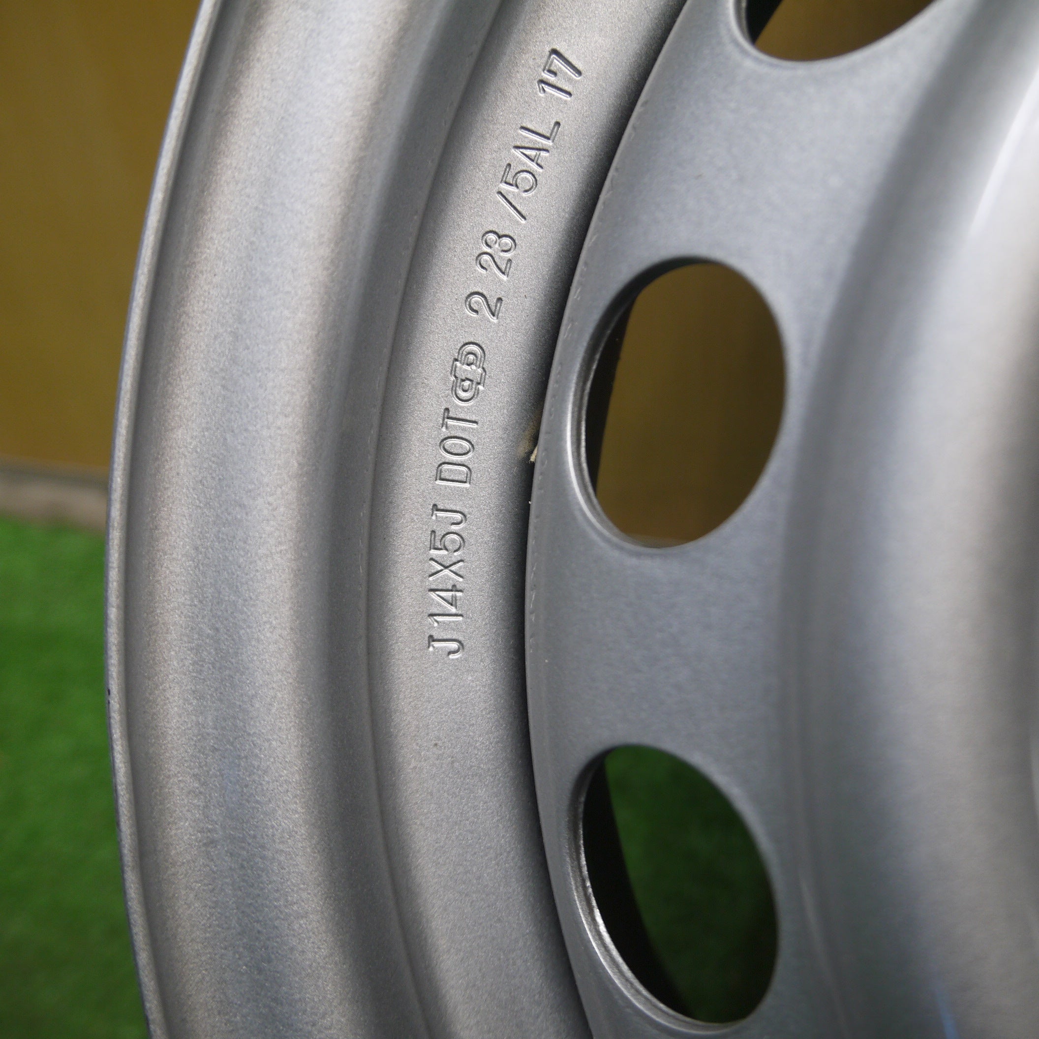 送料無料*新車外し☆トヨタ プロボックス 純正 スチール ホイール 14