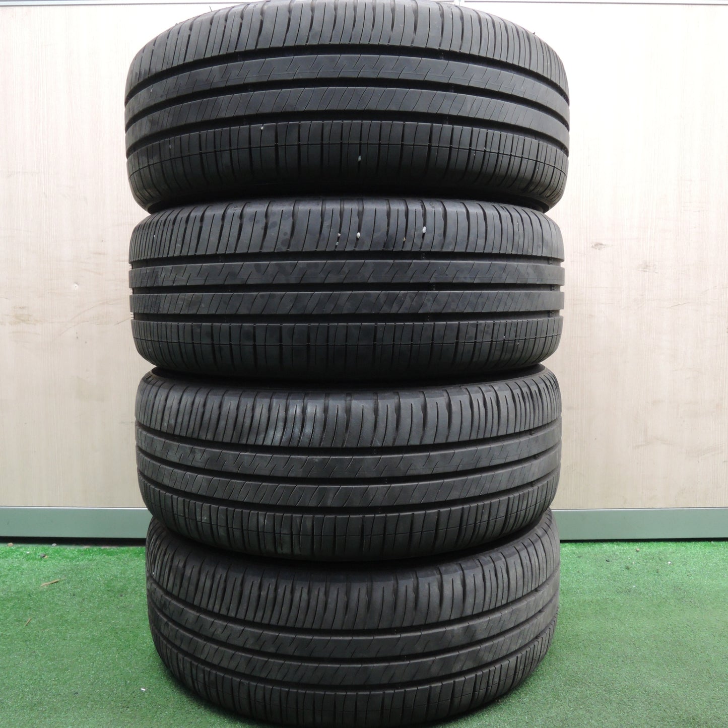 *送料無料*バリ溝！23年！8.5分★日産 ジューク 純正 スチール 205/55R16 ミシュラン エナジーセイバー4 16インチ PCD114.3/5H★4012705HAノ