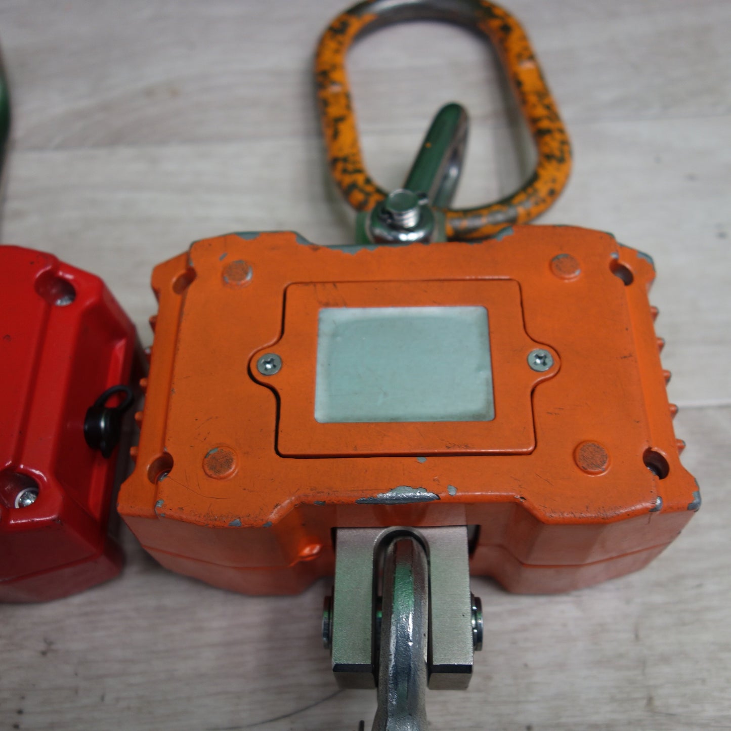 [送料無料] ☆Dragnwin クレーンスケール DDC-M 1t 1000kg Hyindoor 2個セット 吊りはかり 高精度電子スケール 乾電池式 リモコン付き デジタルはかり 計量 つり具☆