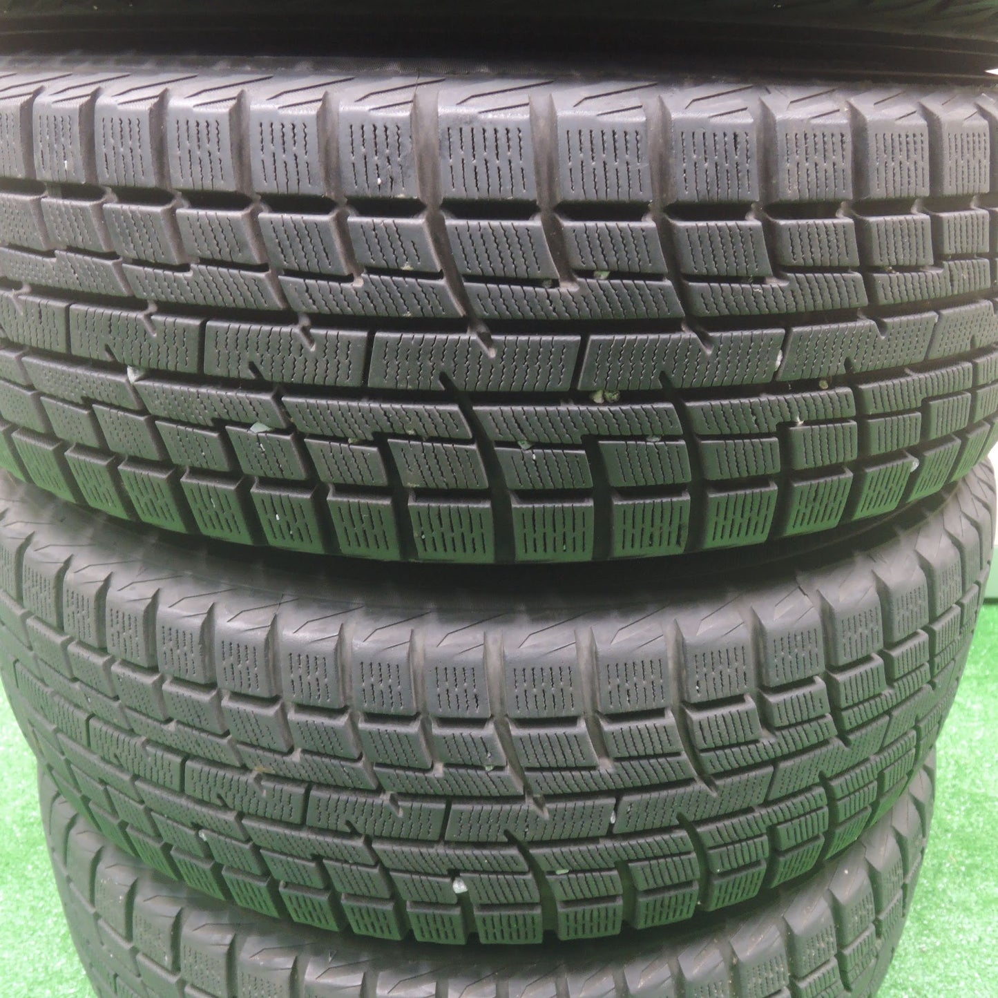 [送料無料]バリ溝！キレイ！9.5分★ホンダ GK/GP系 フィット シャトル 純正 175/65R15 スタッドレス ヨコハマ アイスガードiG30 15インチ PCD100/4H★3072709SYス
