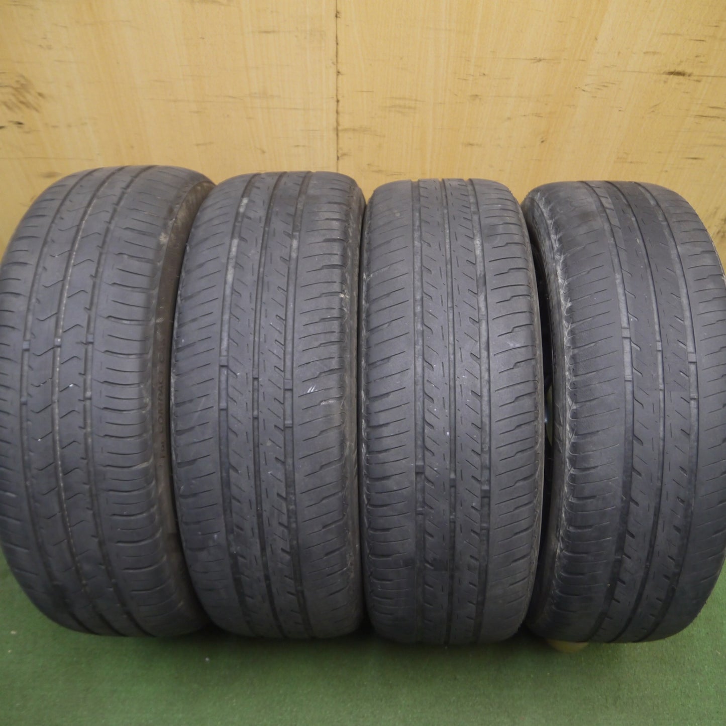 *送料無料* 4本価格★ホンダ グレイス 純正 185/55R16 ブリヂストン エコピア NH100C セイバーリング SL201 PCD100/4H★4030408Hノ