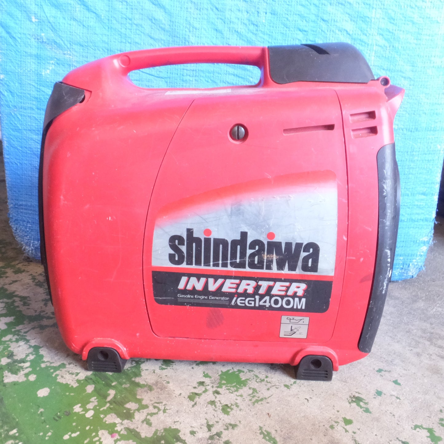 [送料無料] ◆shindaiwa 新ダイワ インバーター発電機 IEG1400M-R 空冷4サイクル ガソリンエンジン◆