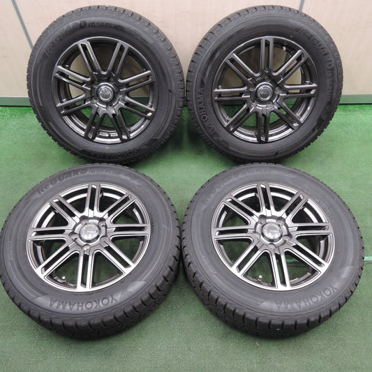 *送料無料* バリ溝!20年!キレイ!9.5分★スタッドレス 215/60R16 ヨコハマ アイスガード iG50 プラス LAYCEA レイシア 16インチ PCD114.3/5H★4021308TNス
