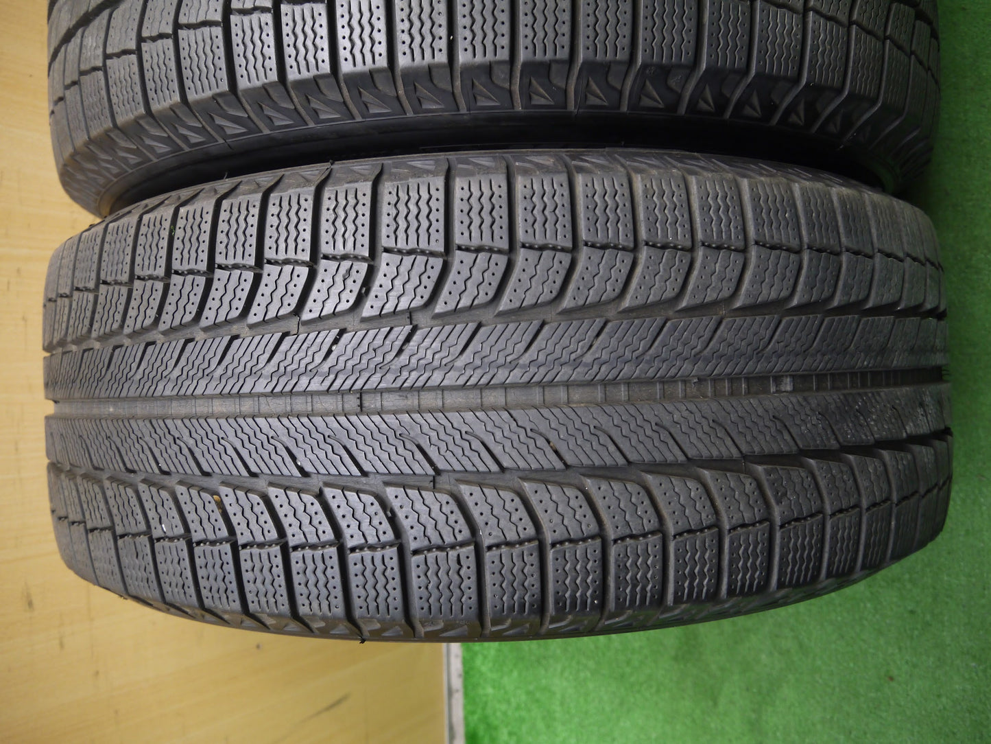 [送料無料]4本価格★BMW X5 純正 255/55R18 スタッドレス ミシュラン LATITUDE X-ICE 18インチ PCD120/5H★2091406アス
