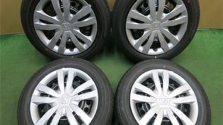 名古屋・一宮・豊田・知多など愛知県の 新車外し★ホンダ フィット 純正 鉄 高価買取! ガレージゲット 店頭は感謝査定額アップ中!